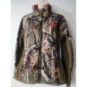 Mossy Oak Break Up Infinity Full Zip Softshell Fleece Hunting Coat Camouflage M